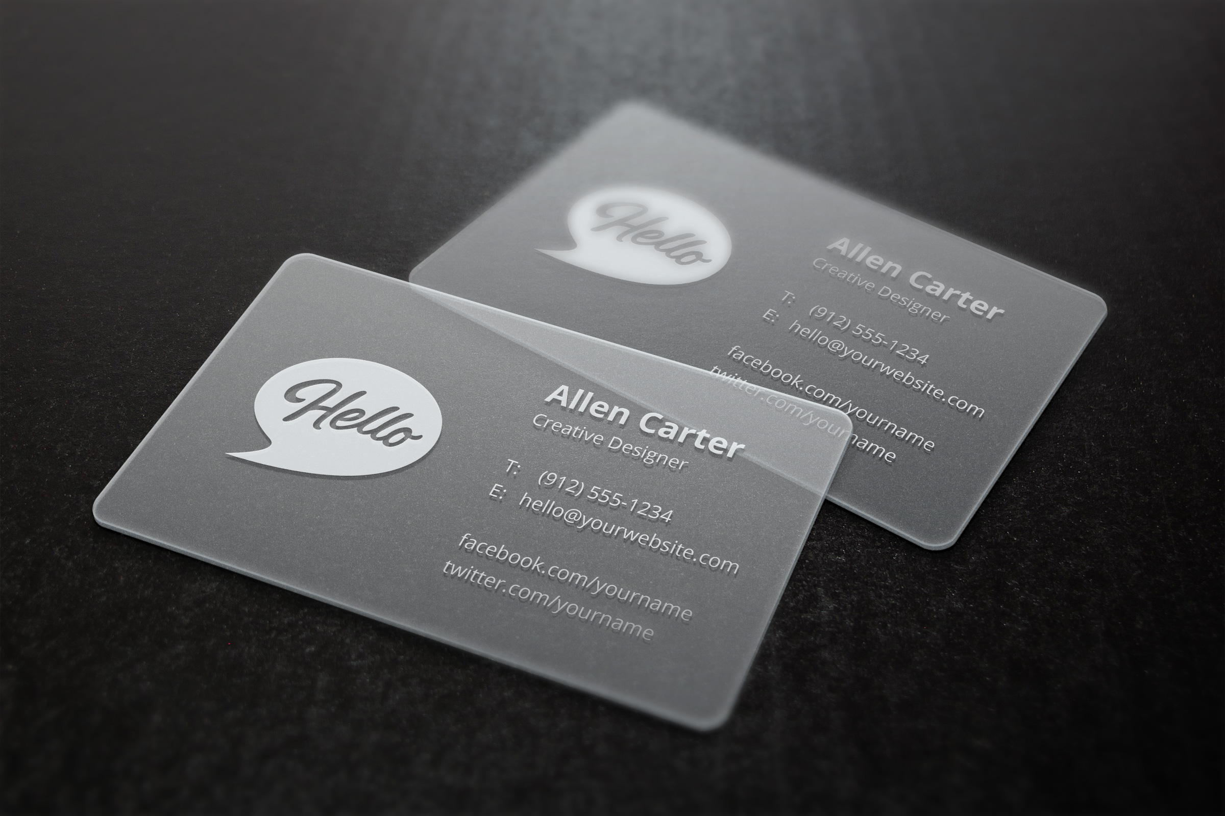 Career With Business Cards
